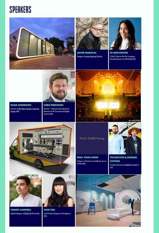 Knowledge of Design Week Conference Speakers
