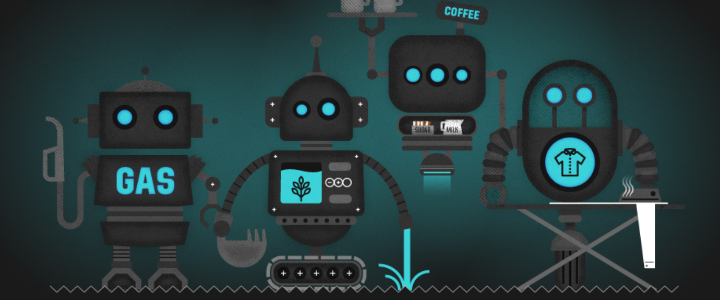 robots taken over human jobs